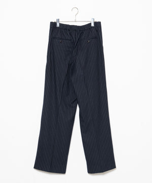 ストライプ2タックトラウザー