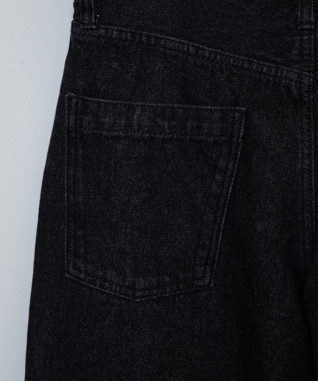 フリンジフレアデニムパンツ