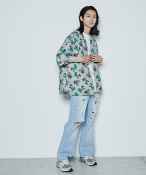 デニム淡色 モデル：181cm L着用