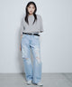 デニム淡色 モデル：167cm M着用