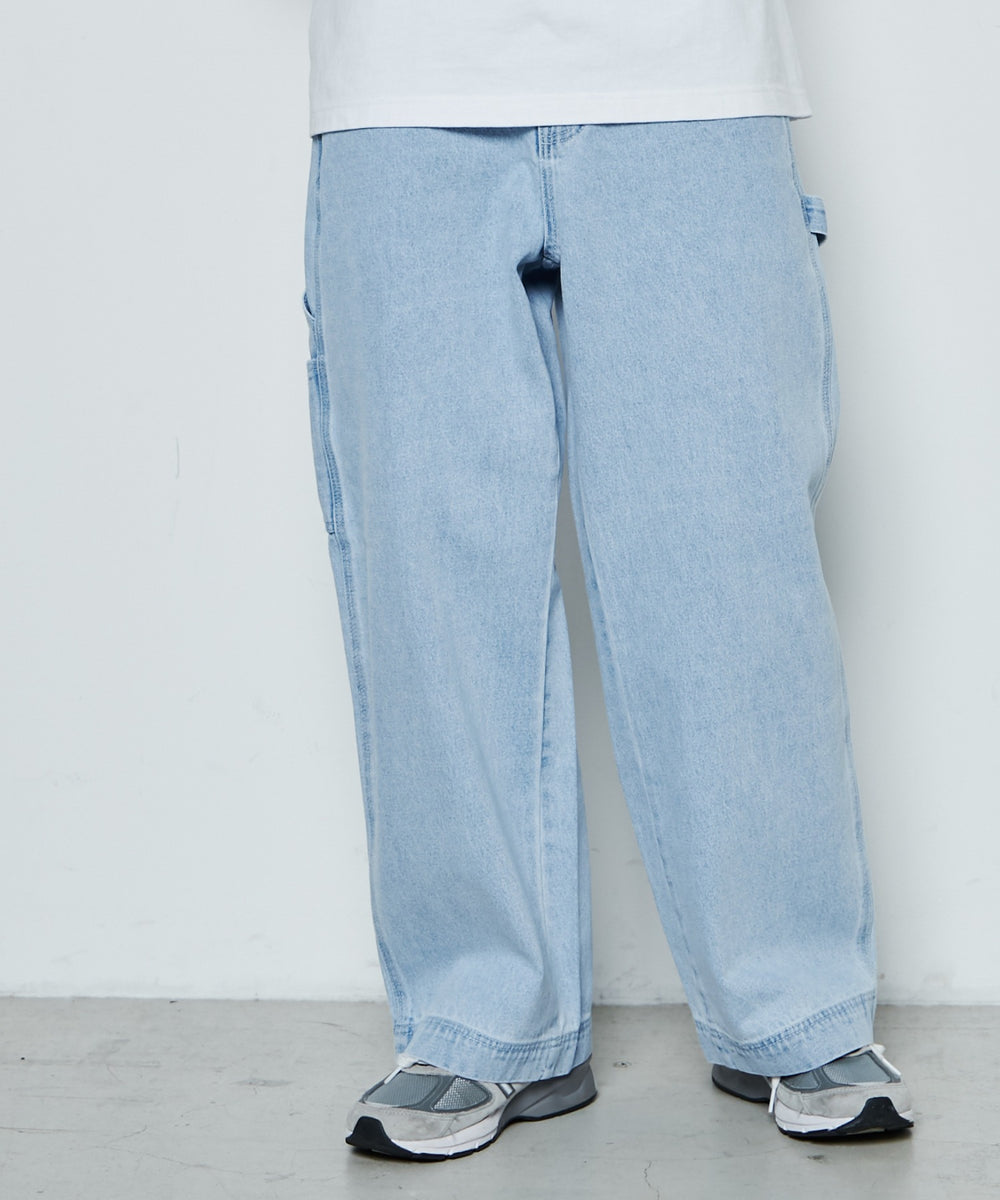 デニム淡色 モデル：181cm L着用