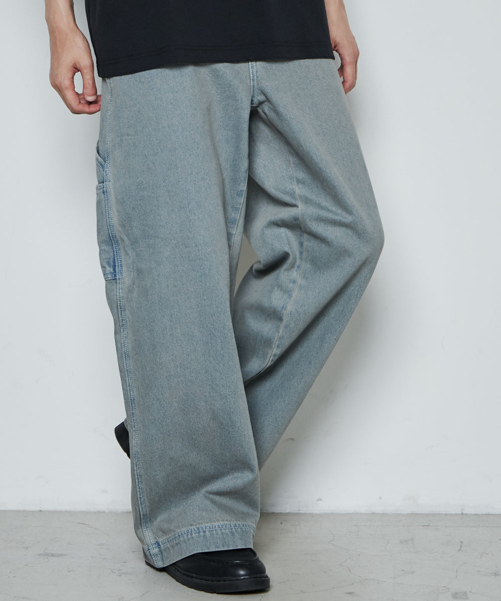 デニム中濃加工色 モデル：181cm L着用