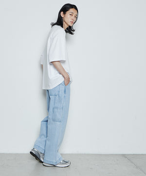 デニム淡色 モデル：181cm L着用