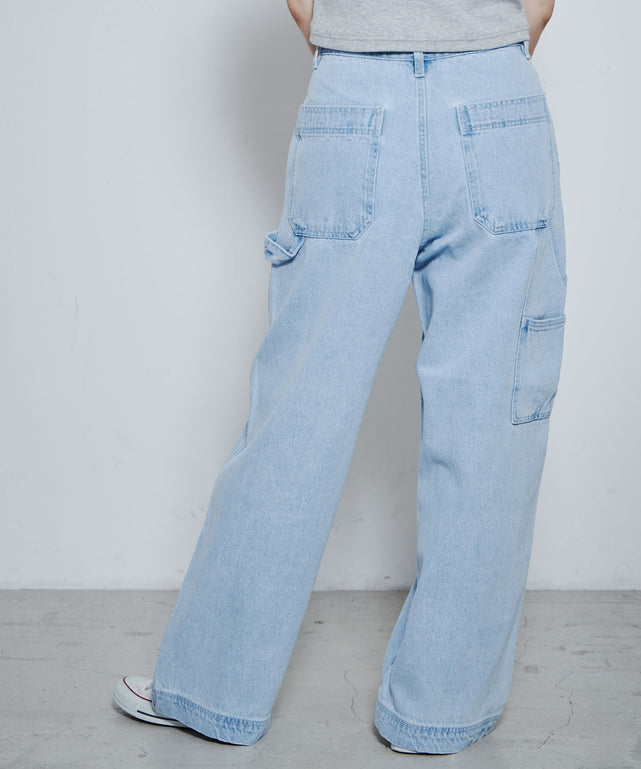 デニム淡色 モデル：167cm M着用