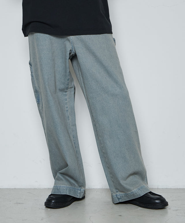 デニム中濃加工色 モデル：181cm L着用