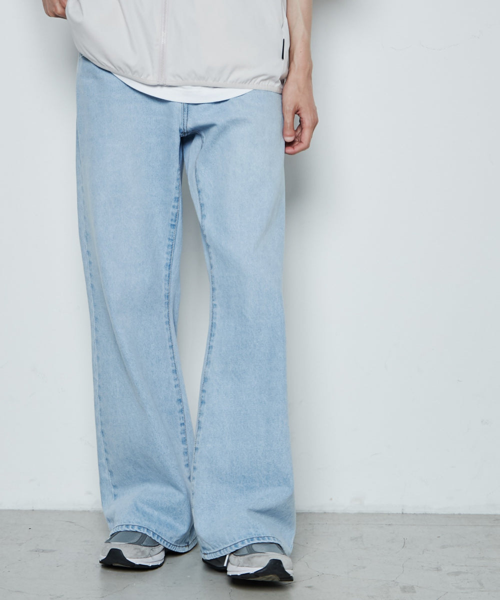 デニム淡色 モデル：181cm L着用