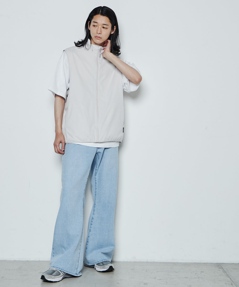 デニム淡色 モデル：181cm L着用