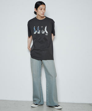 デニム中濃加工色 モデル：181cm L着用