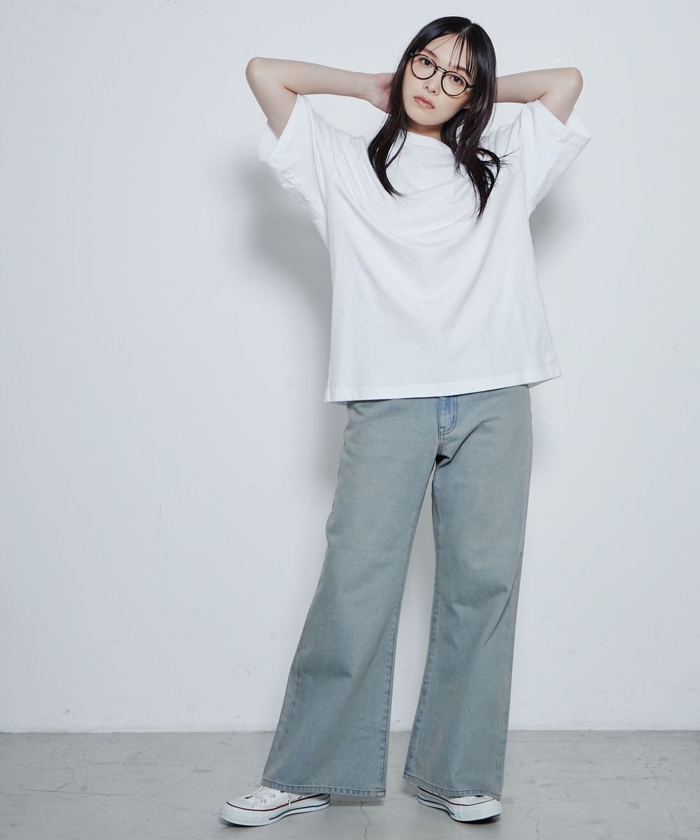 デニム中濃加工色 モデル：167cm S着用