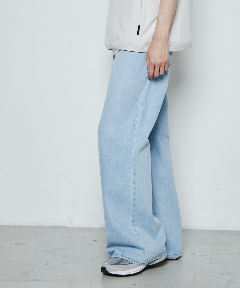 デニム淡色 モデル：181cm L着用