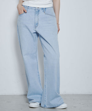 デニム淡色 モデル：167cm M着用