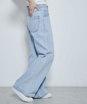 デニム淡色 モデル：167cm M着用