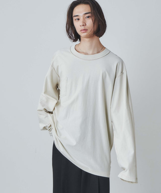 オフホワイト モデル：172cm L着用