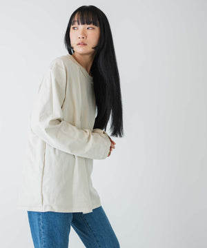 オフホワイト モデル：170cm M着用