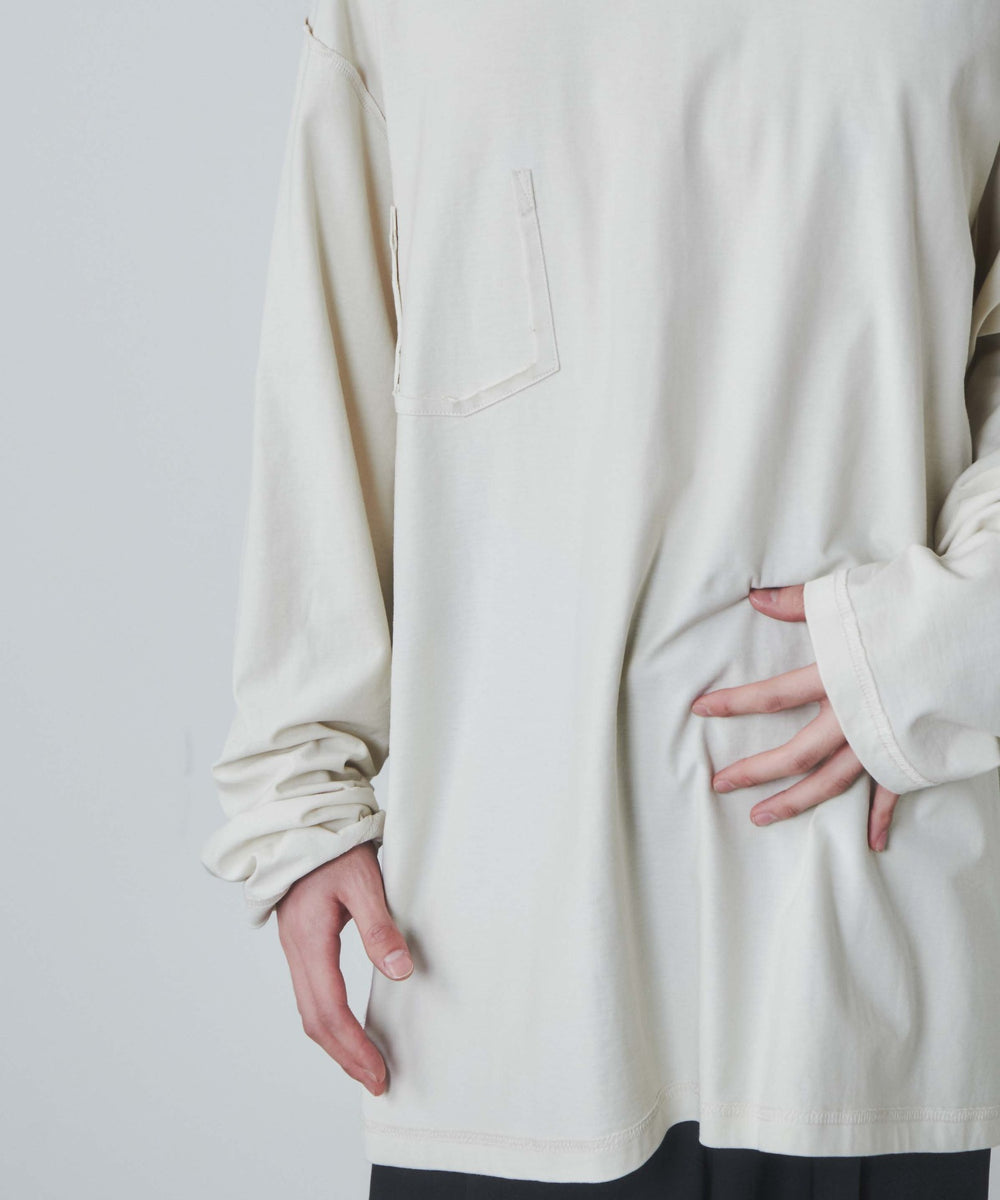 【THE STANDARD×CTHYコラボ】リバーシブルロングスリーブT