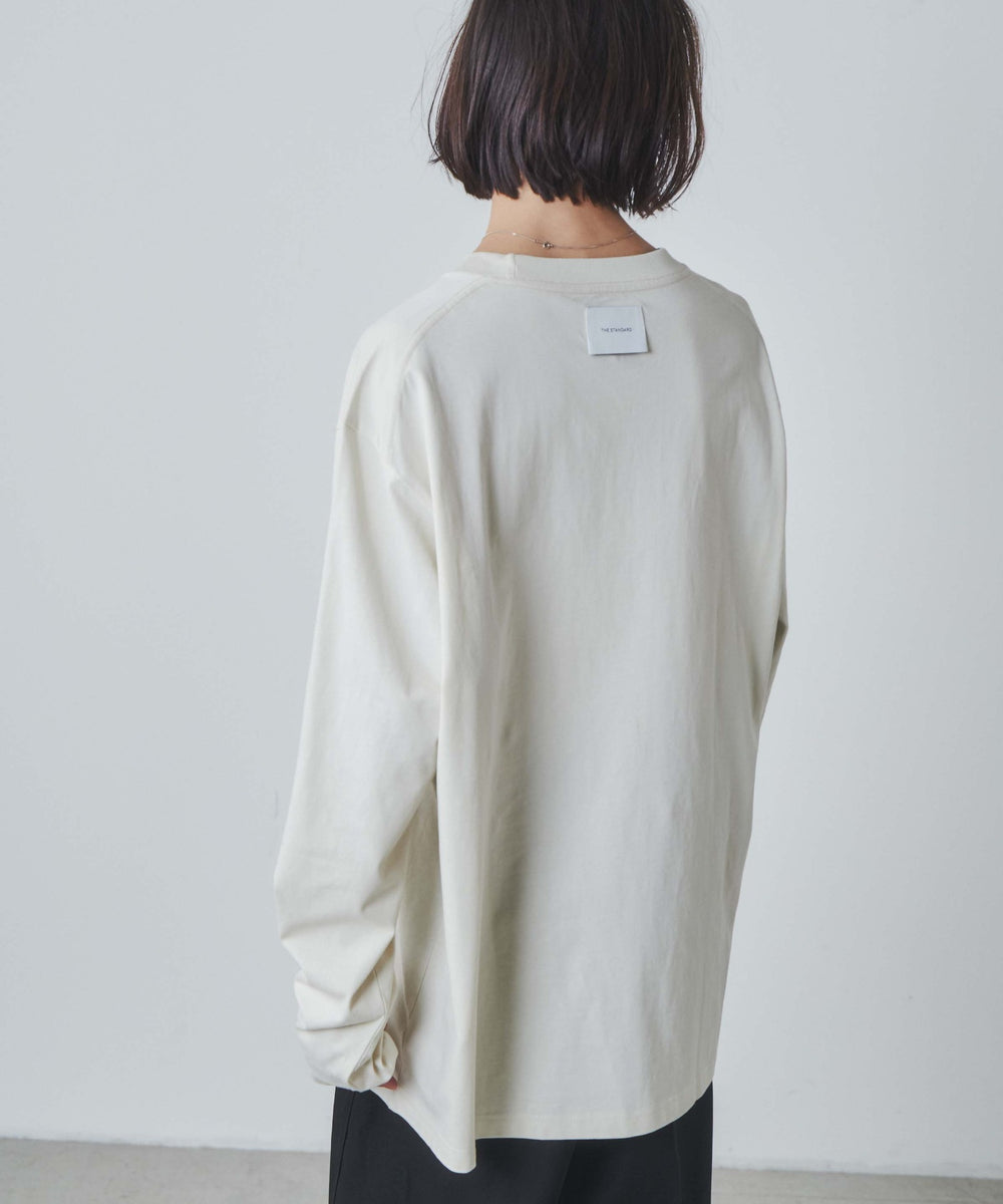 【THE STANDARD×CTHYコラボ】リバーシブルロングスリーブT