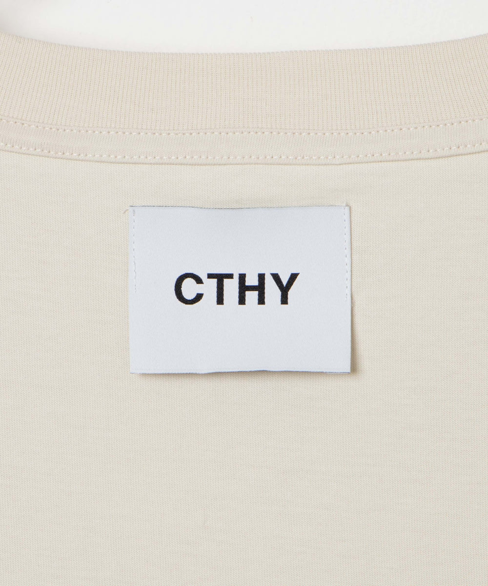 【THE STANDARD×CTHYコラボ】リバーシブルロングスリーブT