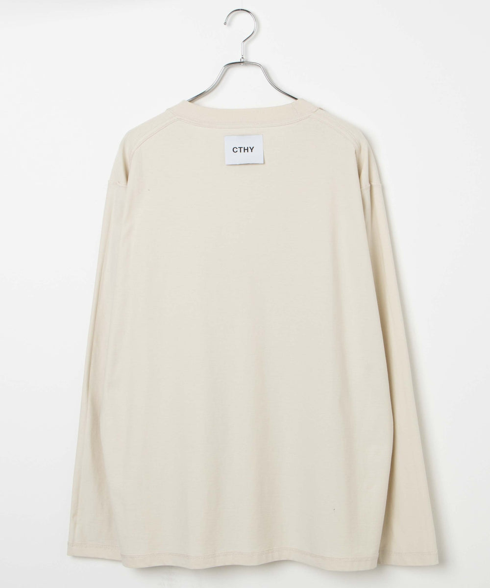 【THE STANDARD×CTHYコラボ】リバーシブルロングスリーブT