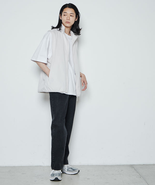 スリムストレートデニムパンツ