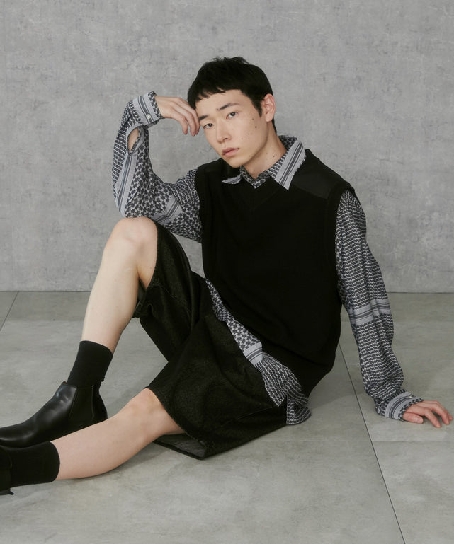 ブラック モデル：183cm L着用