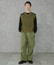 カーキ モデル：183cm L着用