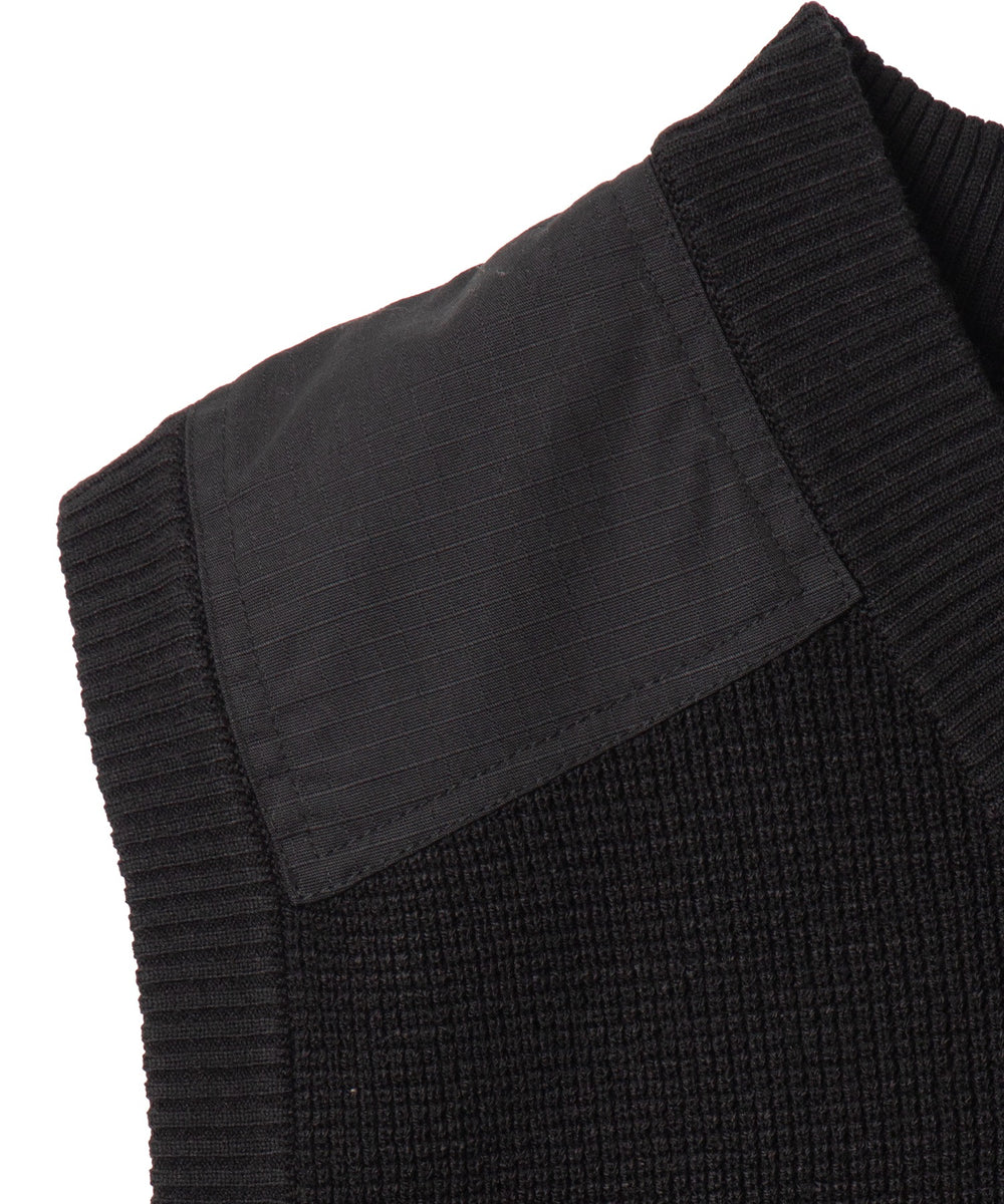 Vネックニットベスト