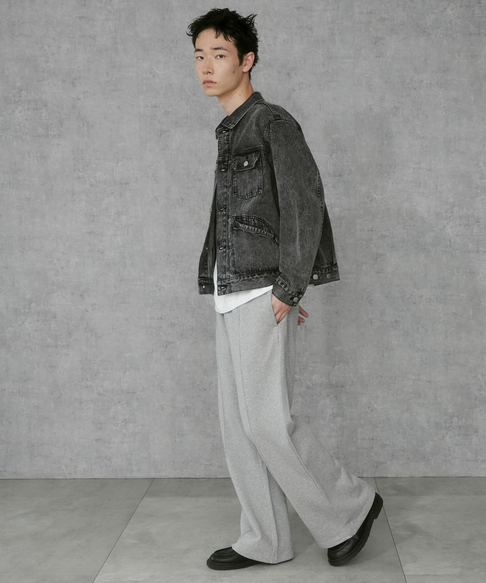 杢グレー モデル：183cm L着用