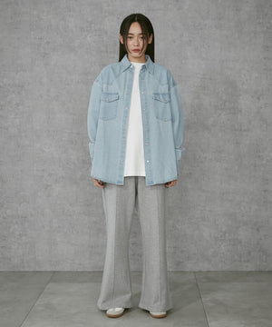 杢グレー モデル：168cm M着用