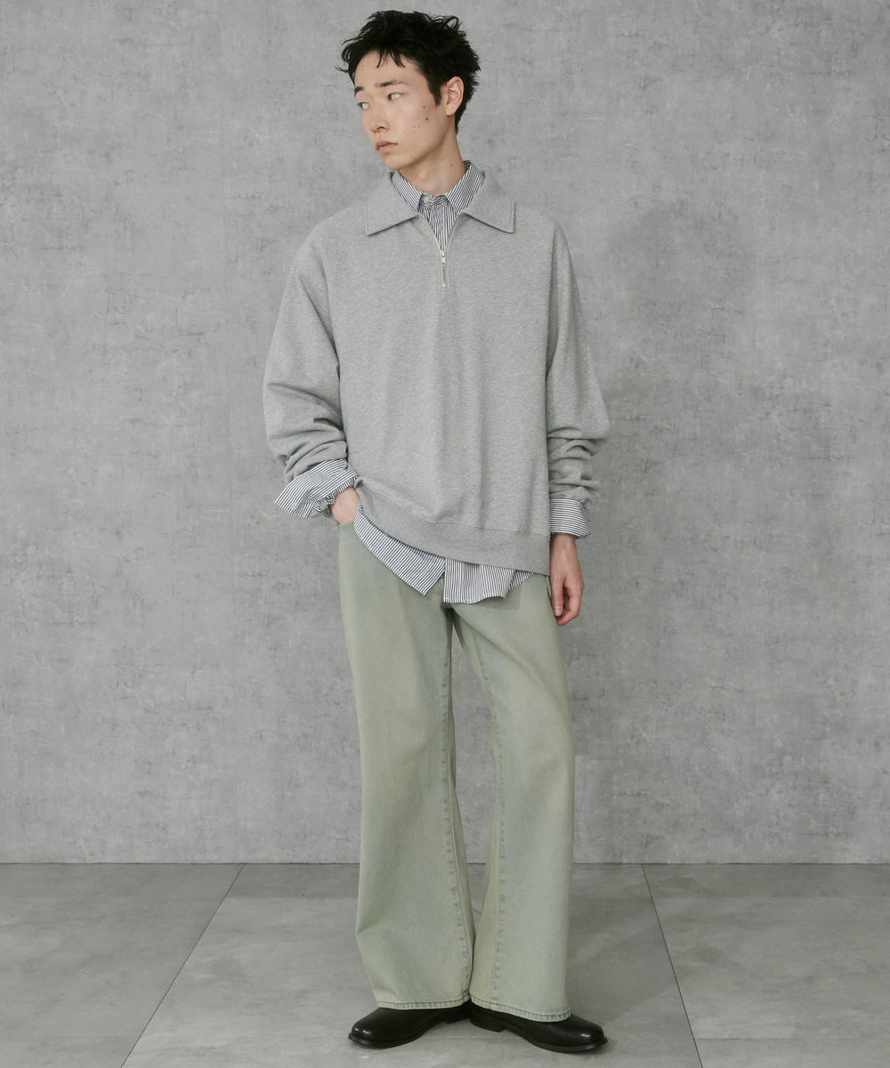 杢グレー　モデル:183cm L着用