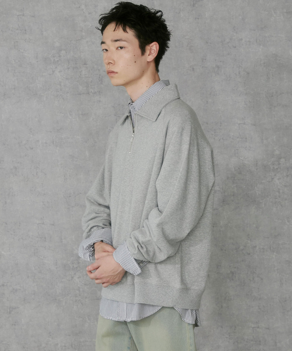 杢グレー　モデル:183cm L着用