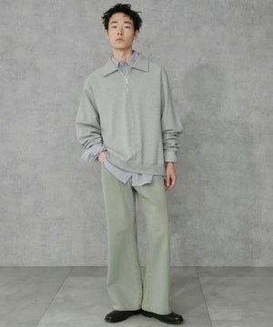 杢グレー　モデル:183cm L着用