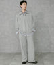 杢グレー　モデル:183cm L着用
