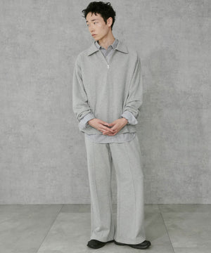 杢グレー　モデル:183cm L着用