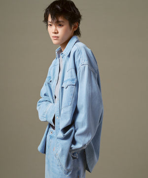 デニムウエスタンシャツ（LS）