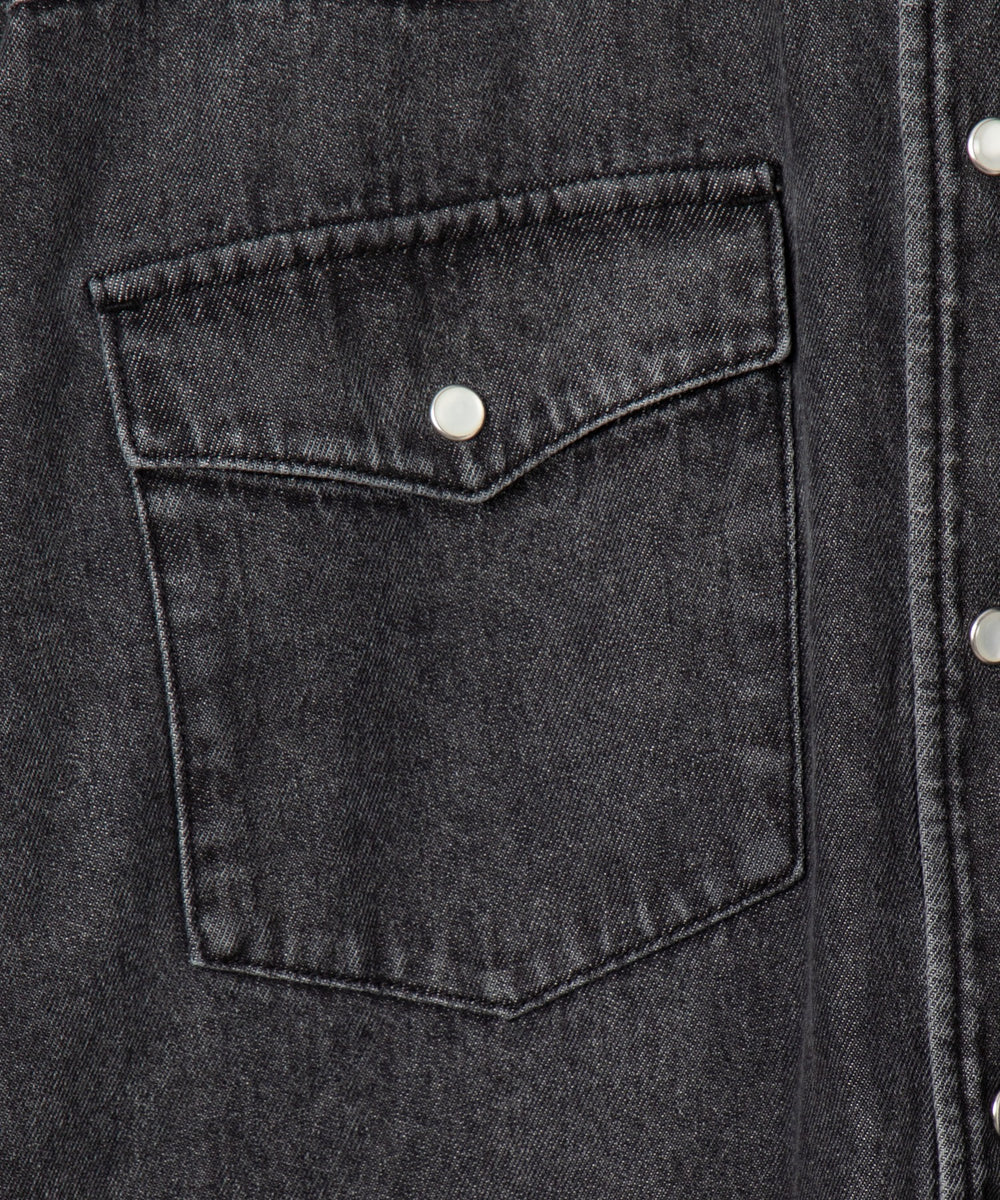 デニムウエスタンシャツ（LS）