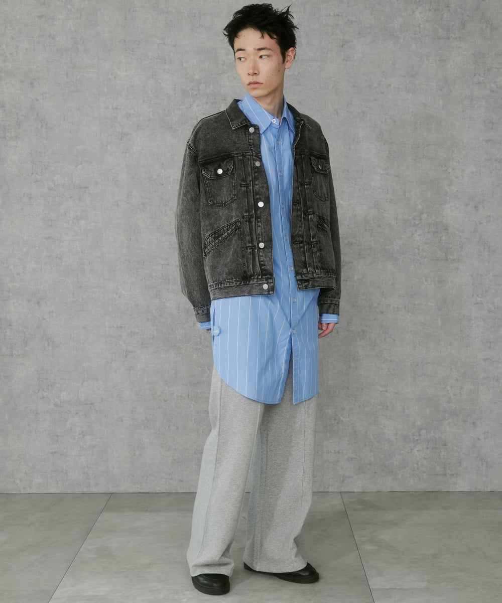 デニムブラックソノタ　モデル:183cm L着用