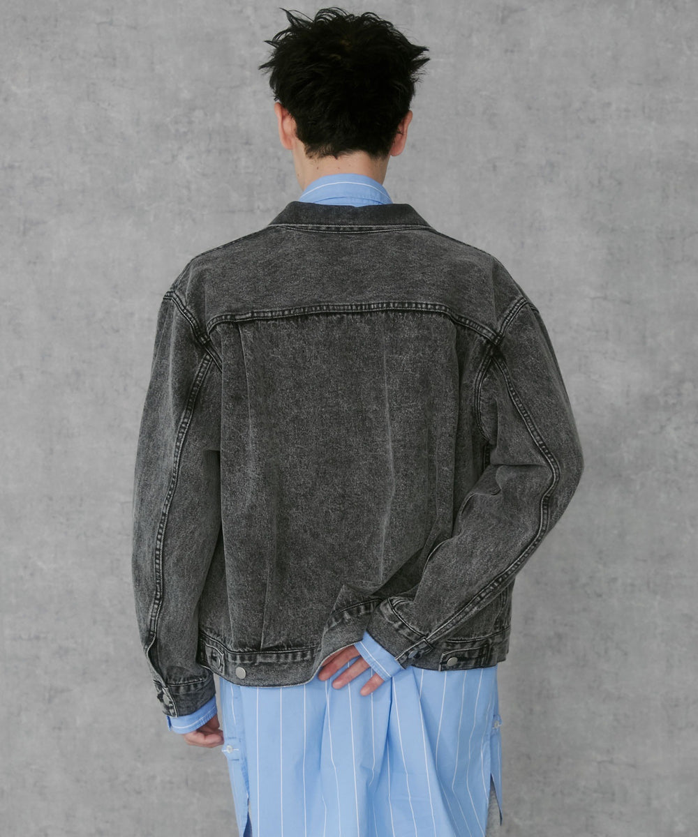 デニムブラックソノタ　モデル:183cm L着用