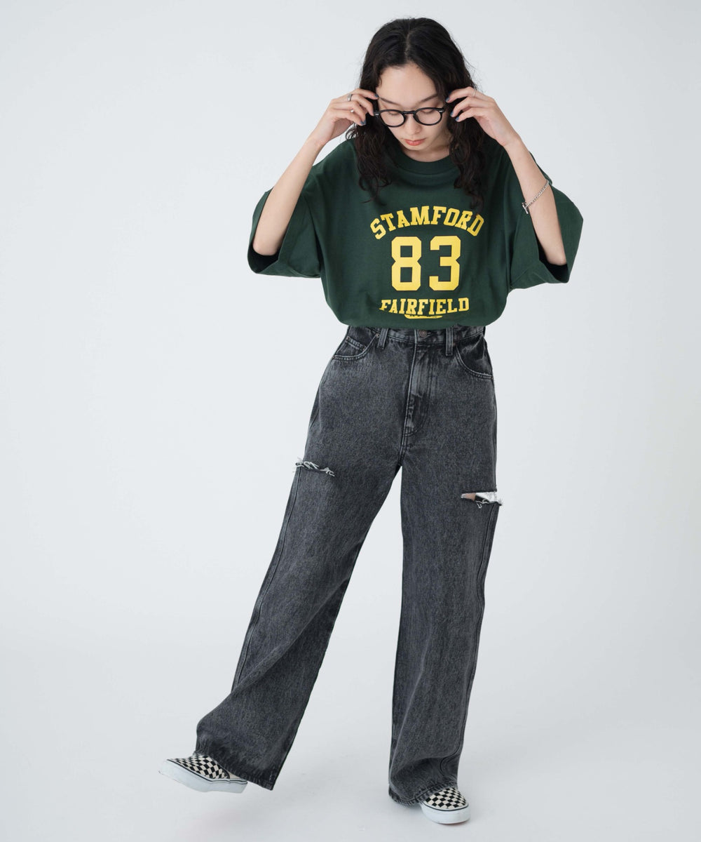 柄57 モデル：161cm M着用