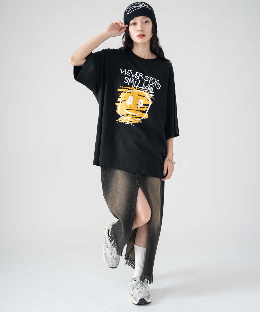 柄17 モデル:161cm M着用