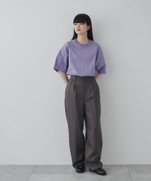 パープル モデル：165cm M着用