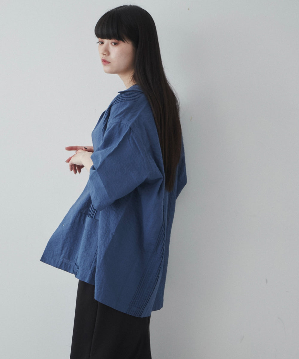 ブルー モデル：165cm M着用