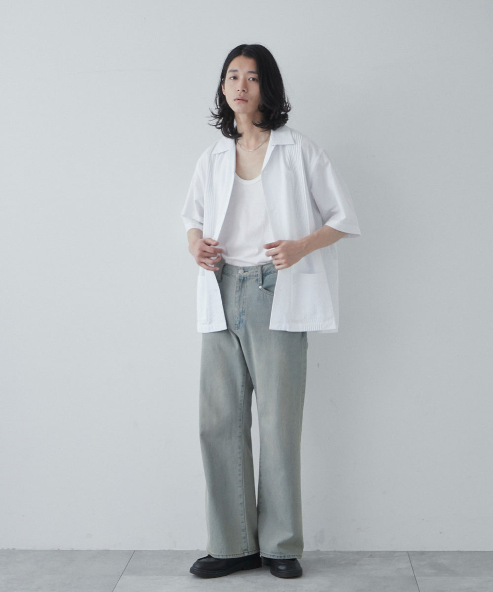 ホワイト モデル：181cm L着用