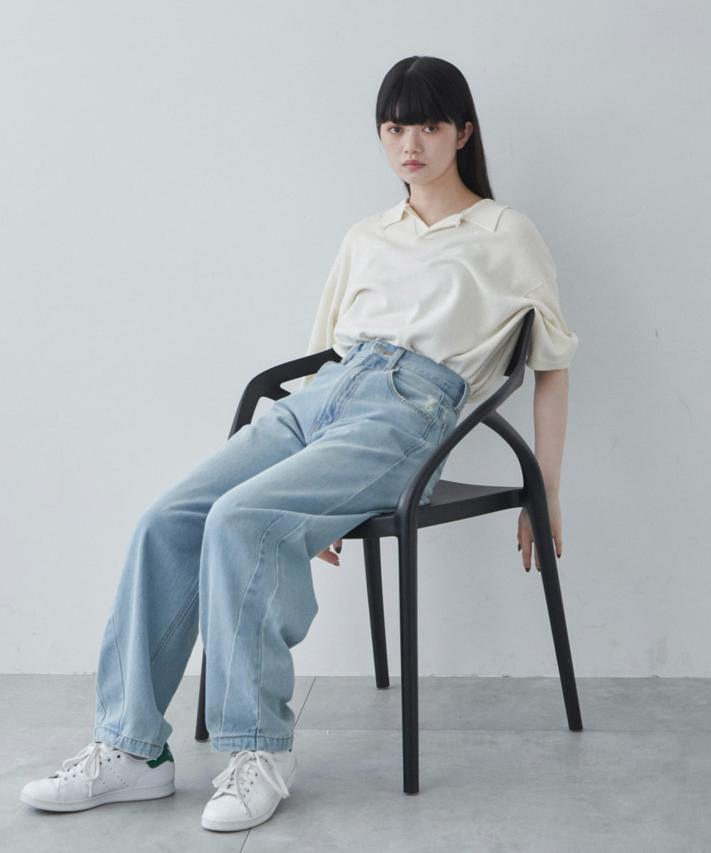 オフホワイト モデル：165cm M着用