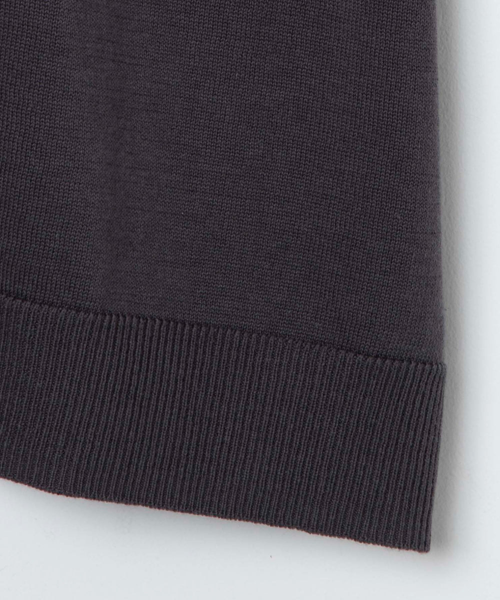 スキッパーニットポロ