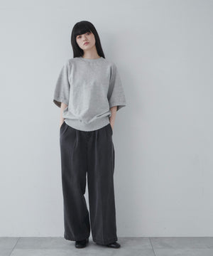 杢グレー モデル：165cm M着用