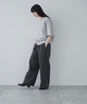 杢グレー モデル：165cm M着用