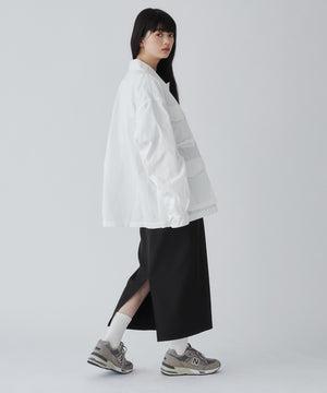 ホワイト モデル：165cm M着用