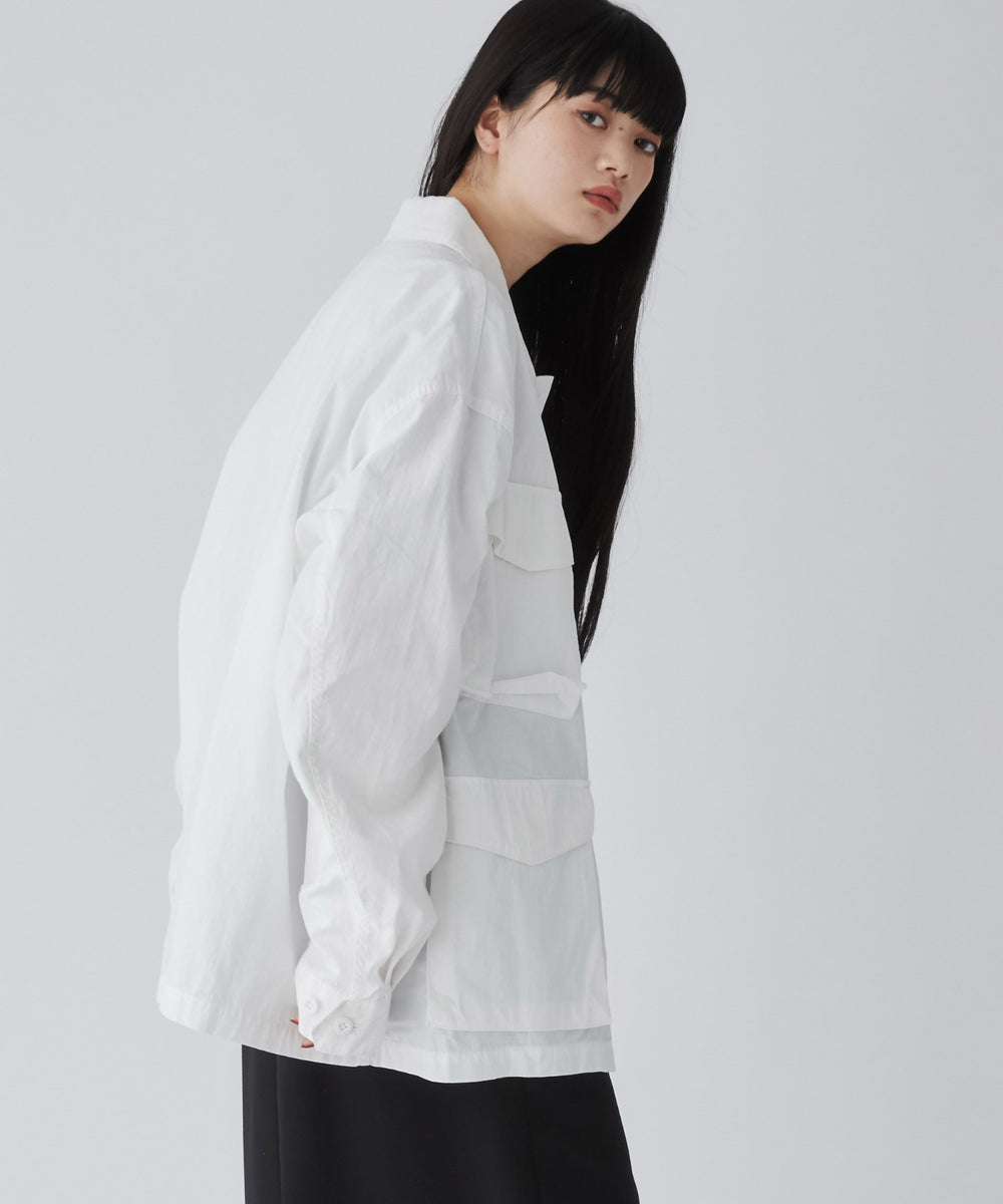 ホワイト モデル：165cm M着用