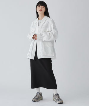 ホワイト モデル：165cm M着用