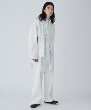 ホワイト モデル：181cm L着用